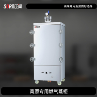 SOR松润 商用蒸柜 酒店饭店学校医院食堂用TM2307DF高原专用燃气蒸柜12盘