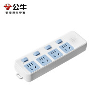 公牛(BULL) 315W(S)无线袋装延长线插座 需自行配电 源线和插头 (复合膜/3560)