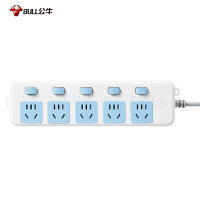 公牛(BULL) 316(S)袋装延 长线插座5M