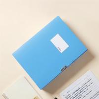 晨光(M&G)3寸档案盒文件收纳整理 耐用牢固粘扣 A4文件盒资料盒 背宽55mm 蓝色ADM94817B 2个装