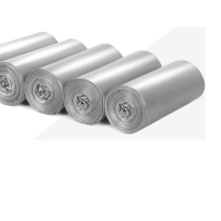 敏胤MYL-4555-4 4555 加厚银钢垃圾袋 30PC*3/组 5组/件