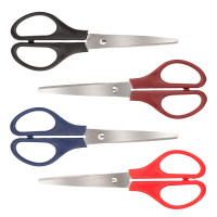 晨光(M&G)文具170mm办公家用生活剪刀 中号手工剪纸刀办公用品 ASS91307 单把装 颜色随机