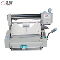 道顿(DOCON)DC-30B+ A4幅面 桌面式手动无线胶装机 标书 文件 书本热熔胶粒装订机 修边压痕热压槽