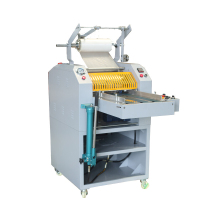 道顿(DOCON)DC-5009 全自动热裱机 冷热双裱塑封过膜过胶复膜封膜 大钢辊封皮 照片 菜谱不干胶油电混合覆膜机