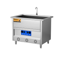 麦大厨 MDC-XXB1-CSB-K06F 基础款 220V 2.8KW 0.6米通池超声波洗碗机