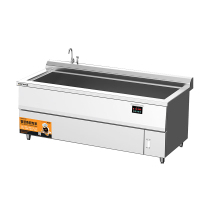 麦大厨 MDC-XXB3-CSB-ZN2000 旗舰款 220V 6KW 2.0米单池洗碗机