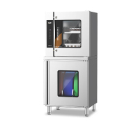 麦大厨 10D-5Z 智能款 220V 950W 两门双层刀具砧板组合消毒柜(臭氧+紫外线+热风循环)