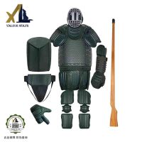 骁狼(XIAOLANG) 2021刺杀护具刺杀对抗训练格斗全新护具8件套含木抢