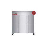 麦大厨 MDC-ZLC4-1600L6-LCCPG 220V 850W 六门风冷无霜冷藏插盘柜