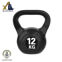 骁狼(XIAOLANG) 实心壶铃提壶哑铃健身力量男女举重家用深蹲练臀器材12KG(约26磅)