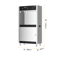 麦大厨 MDC-C44-QW-3F 220V 3KW 柜式触控饮水机(一开二温 快接五级超滤)