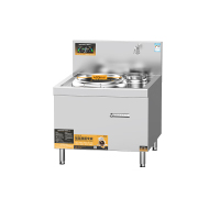 麦大厨 MDC-DCA5-XCSW08S 升级款 380V 8KW 400单头单尾小炒炉(配50炒锅)