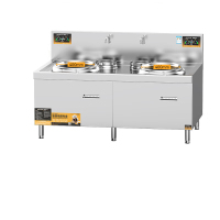 麦大厨 MDC-DCA5-SCSW08S 升级款 380V 8KW*2 400双头双尾小炒炉(配50炒锅)