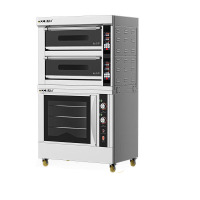 麦大厨 MDC-F8-HHZN-202HZ/5F 升级款 220V 9KW 两层两盘烤箱发酵一体机