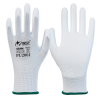 星宇 白 PU手套 PU2001 M 480副一箱