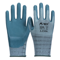 星宇 乳胶压纹防滑手套 L2506 M 240副一箱