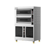 麦大厨 MDC-F8-HHZN-204HZ/10F 升级款 380V 16.2KW 两层四盘烤箱发酵一体机