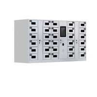 御璟 智能手机柜充电柜班排连使用RFID充电后台管理 指纹识别-30门1214*230*758mmYW-ZNSJG20