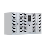 御璟 智能手机柜充电柜班排连使用RFID充电人脸指纹识别-30门1214*230*758mmYW-ZNSJG30