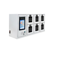 御璟 智能手机柜充电柜班排连使用RFID充电 人脸识别-6门670*300*420mmYW-ZNSJG02