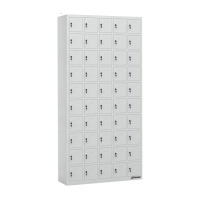 御璟 50门充电柜手机柜存放柜电子设备管理柜对讲机柜带锁保管柜学校屏蔽柜900*300*1805mmYW-SJG-7