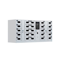 御璟 智能手机柜充电柜班排连使用RFID充电 人脸指纹识别-25门1214*230*643mmYW-ZNSJG29