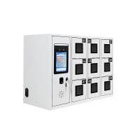御璟 智能手机柜充电柜班排连使用RFID充电人脸指纹识别-9门820*300*570mmYW-ZNSJG24