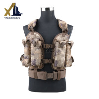 骁狼(XIAOLANG) 95携行具背具多功能战斗背心马甲迷彩子弹袋 荒漠星空