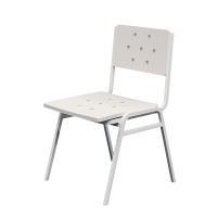 御璟 制式钢制学习椅加厚铁椅学员办公椅阅览椅学习椅钢制营具学习椅YW-YJZY03 780*485*520mm