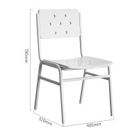 御璟 制式营具钢制三斗工作桌+椅子学习单位员工办公桌组合式制式桌椅YW-YJZY05 780*1200*600mm