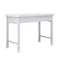 御璟 制式电脑桌 营具二抽办公桌钢制宿舍培训桌子干部桌 YW-YJZY01 780*1100*550mm