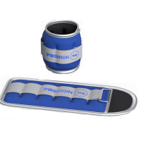 PROIRON普力艾 负重沙袋绑腿跑步训练康复儿童男女手环腿部沙袋 蓝1KG*2