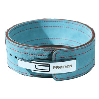 PROIRON普力艾 快扣式腰带护腰力量举大重量深蹲硬拉健身牛皮举重腰带 S