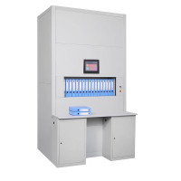 御璟 智能回转柜全自动选层密集柜10层联网款-定位到层(12英寸屏)YW-HZG009 1850*1250*2600mm