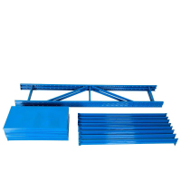 御璟 货架组件轻型100KG/层货架加层 层板*1+横梁*2(默认蓝色 其他颜色备注)YW-HJPJ01