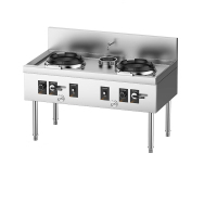 麦大厨 MDC-JR-B2-XC1500J 节能型1.5米双头单尾燃气小炒炉0.8厚(不配锅)