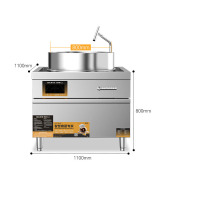 麦大厨 MDC-DC-B2-TG800H 豪华款 380V 20KW 800牛羊肉汤锅