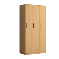 国翌 GY-ZYG5 木纹转印三门更衣柜拆装 900*500*1850mm
