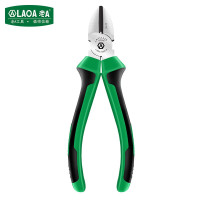 老A (LAOA) 铬镍钢防滑柄斜嘴钳子 斜口钳 6英寸 LA111226