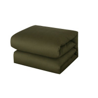 三极 TP2846 军绿40纱支棉被罩+棉花被芯 150*200cm