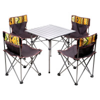三极 TP8806 户外折叠桌椅套装 桌52*52*50cm 椅38*38*61.5cm