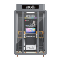 音悦小屋 军营唱吧朗读亭唱吧机唱歌房迷你ktv房豪华款 WKBJ030