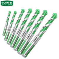 老A (LAOA) 多功能霸王钻合金钢合金三角钻陶瓷瓷砖水泥金属铁板多功能打孔钻 3mm两支装 LA164030