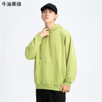 三极 TP6204 男女同款连帽卫衣 牛油果绿 XL