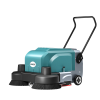 泉界S3手推式商用扫地机工厂车间用仓库物业道路清扫车电动扫地车 QJ-S305喷雾锂电池