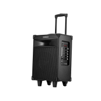 漫步者D3-8S炫银三号 移动多媒体音响 蓝牙拉杆音箱 户外音响 标配无线麦克风