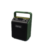 漫步者(EDIFIER)PP205无线版手提便携式蓝牙音箱 户外K歌音箱 广场舞音响教学扩音器 军绿色