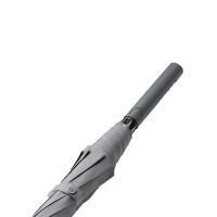 左都(ZUODU)雨伞半自动伞长柄伞营大伞女直杆伞男新品511雨伞男士超大商务伞 深灰ZD122-CBS