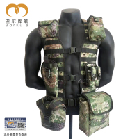 巴尔库勒06款携行具战术背心干G部款防护装备丛林星空7件套
