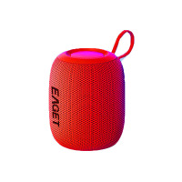 忆捷(EAGET)蓝牙音箱 1200mAH持久续航立体环绕低音音效 蓝牙V5.3播放小巧便携 EK02-红色